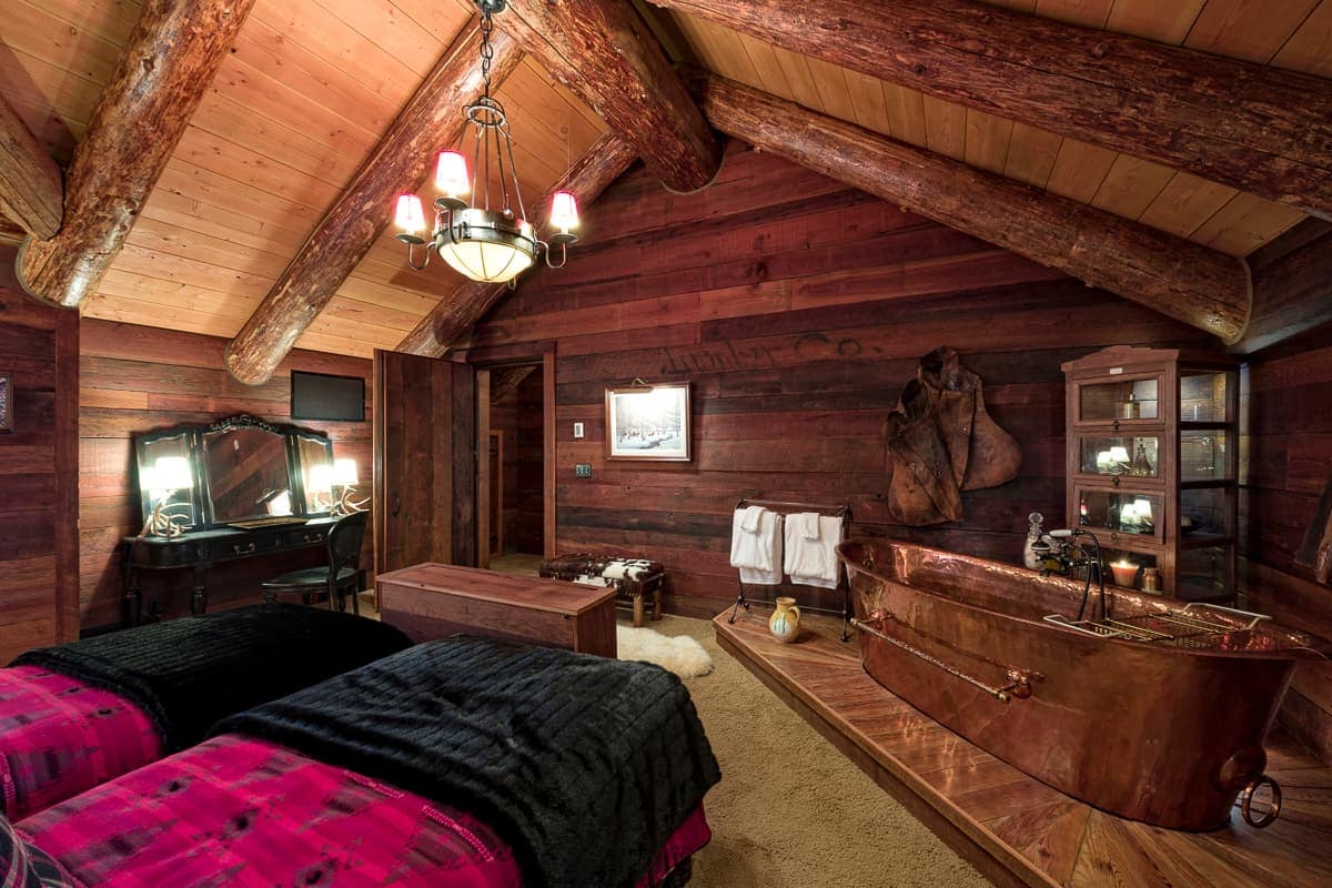 Textured, restful rooms